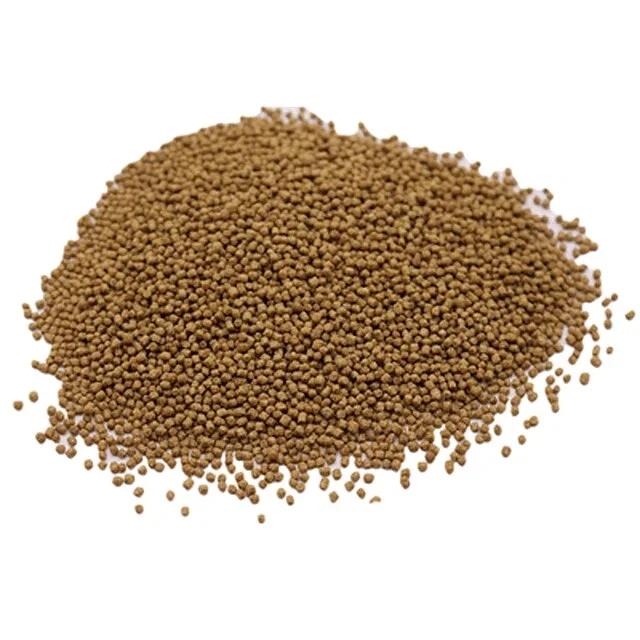 Comida granulado para peces