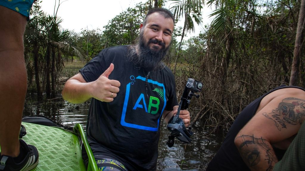 Alvaro, Aquarium Blog, en la expedición al Amazonas 2026