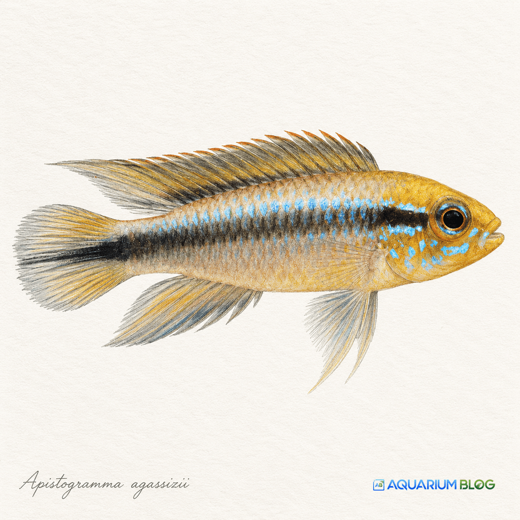 Apistogramma agassizii macho
