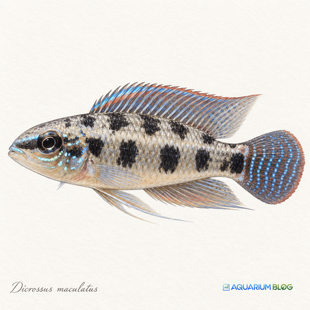 Dicrossus maculatus Atlas